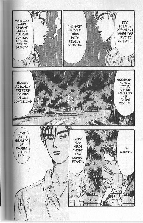 Initial D Chapter 75 page 8 - Chapter 75: Partial Showers in the Mountains