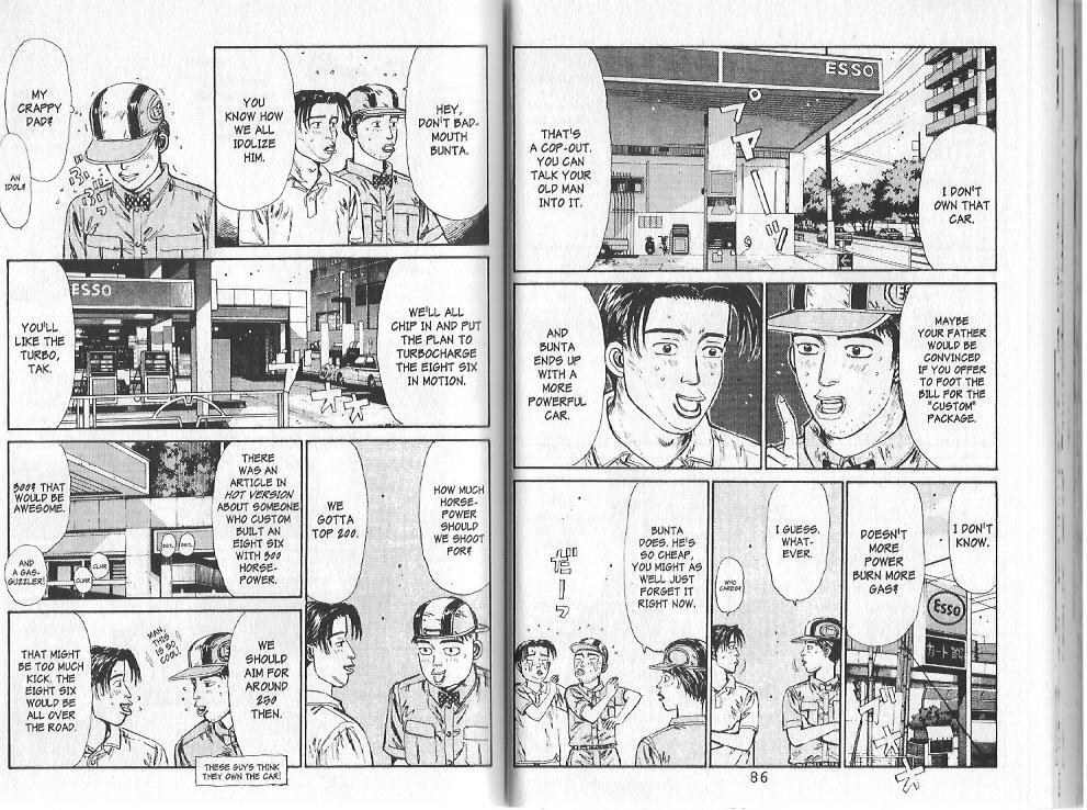 Initial D Chapter 80 page 8 - Chapter 80