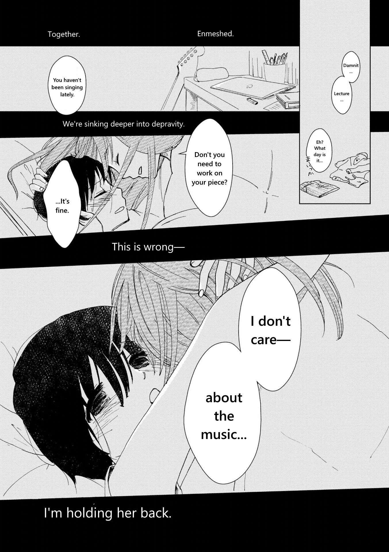 Innocent Noise Chapter 1 page 15 - Chapter 1: I Don't Care About the Music