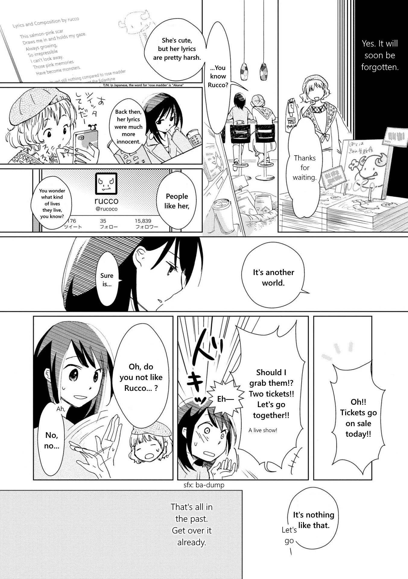 Innocent Noise Chapter 1 page 20 - Chapter 1: I Don't Care About the Music