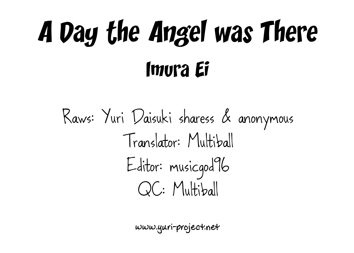 Innocent Noise Chapter 6 page 19 - Chapter 6: A Day the Angel was There