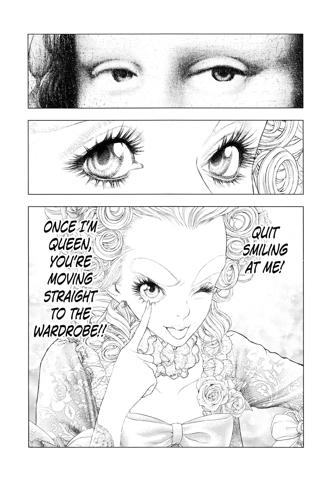 Innocent Rouge Chapter 57.5 page 10 - Gaiden - Queen Antoinette Visits the Mona Lisa