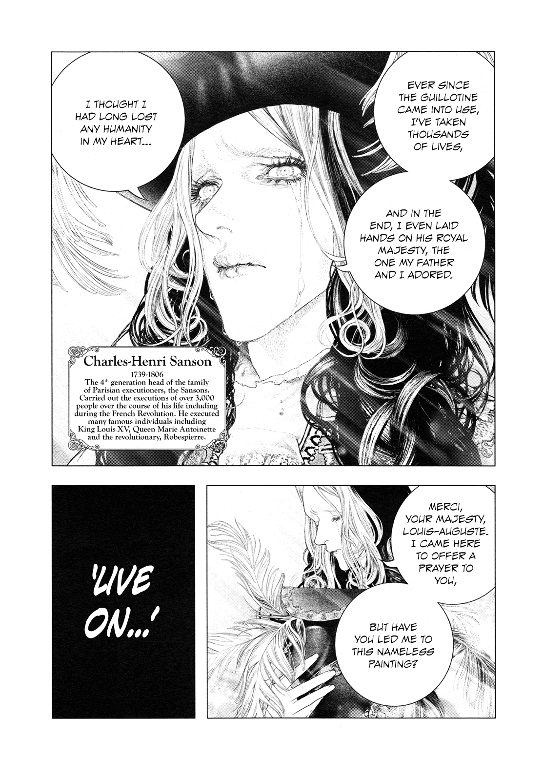 Innocent Rouge Chapter 57.5 page 22 - Gaiden - Queen Antoinette Visits the Mona Lisa