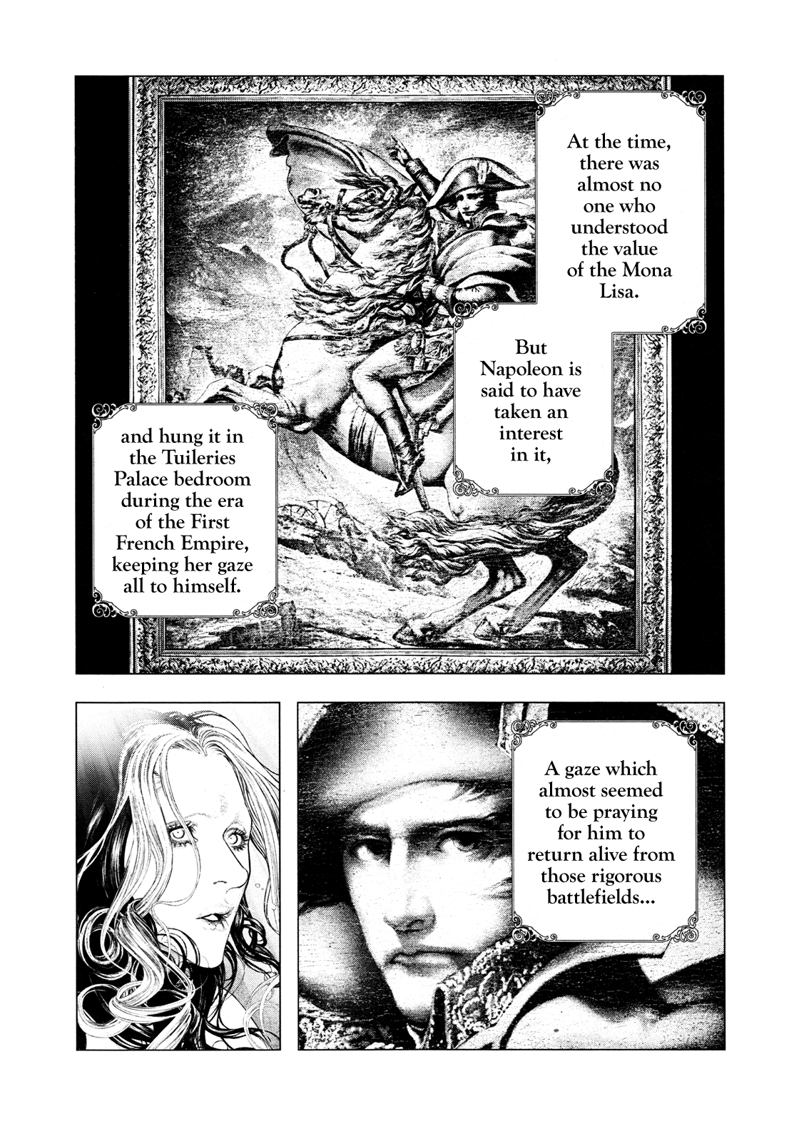 Innocent Rouge Chapter 57.5 page 24 - Gaiden - Queen Antoinette Visits the Mona Lisa