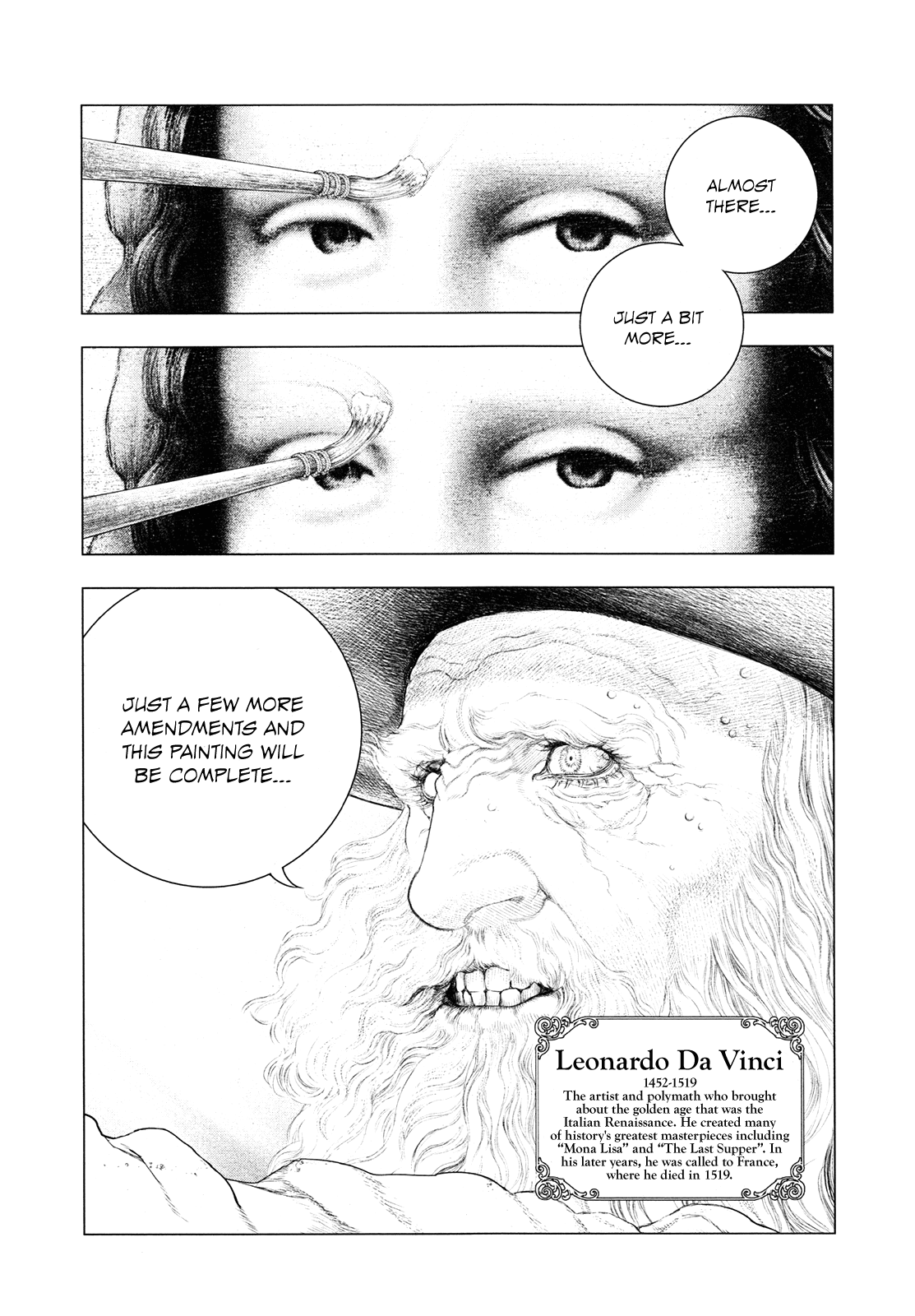 Innocent Rouge Chapter 57.5 page 6 - Gaiden - Queen Antoinette Visits the Mona Lisa