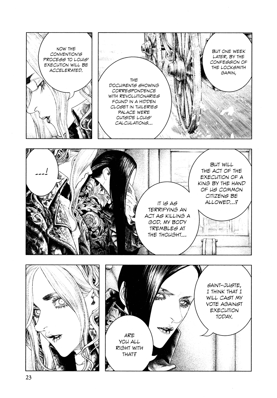 Innocent Rouge Chapter 58 page 25 - Chapter 58 - The Morning of Louis Capet's Execution (1)