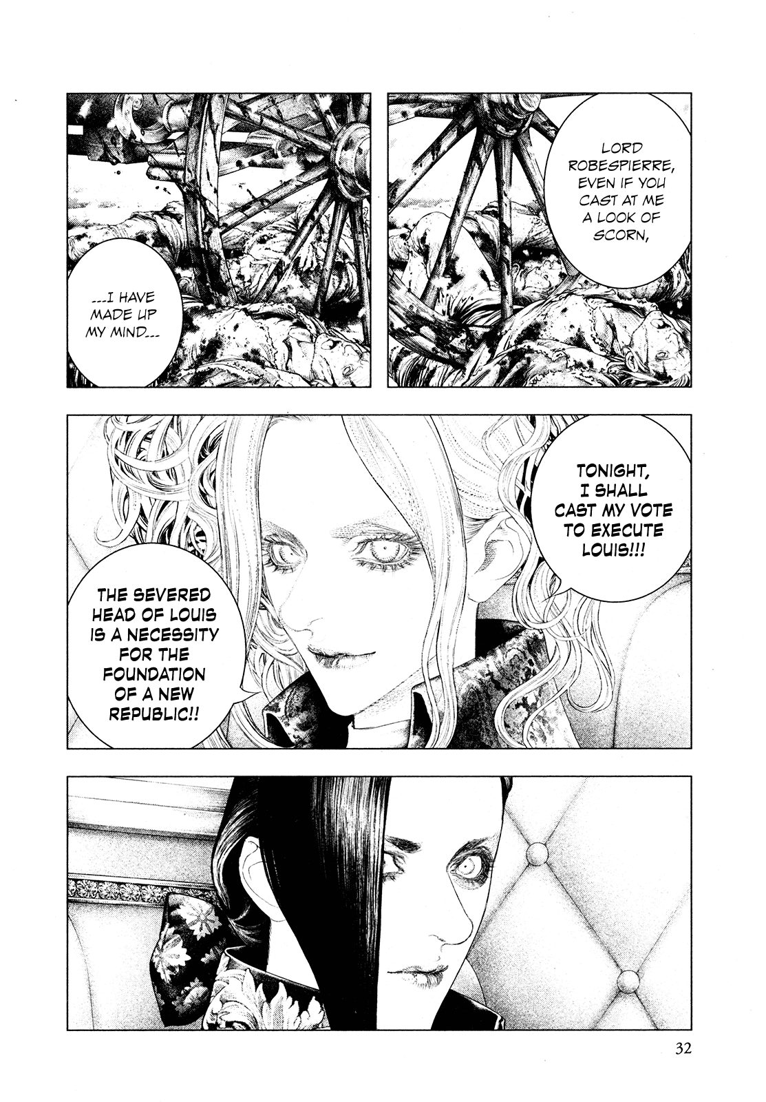 Innocent Rouge Chapter 58 page 33 - Chapter 58 - The Morning of Louis Capet's Execution (1)