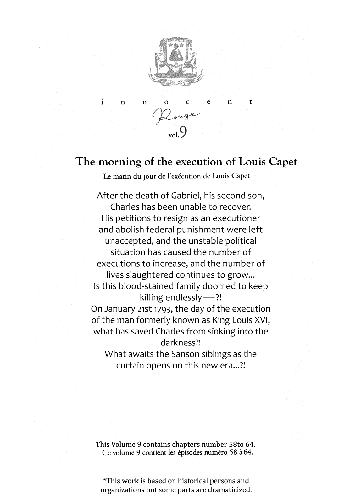 Innocent Rouge Chapter 58 page 9 - Chapter 58 - The Morning of Louis Capet's Execution (1)