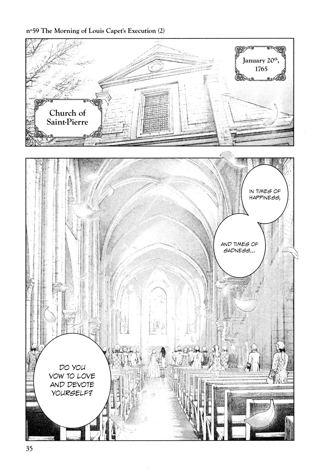 Innocent Rouge Chapter 59 page 1 - Chapter 59 - The Morning of Louis Capet's Execution (2)