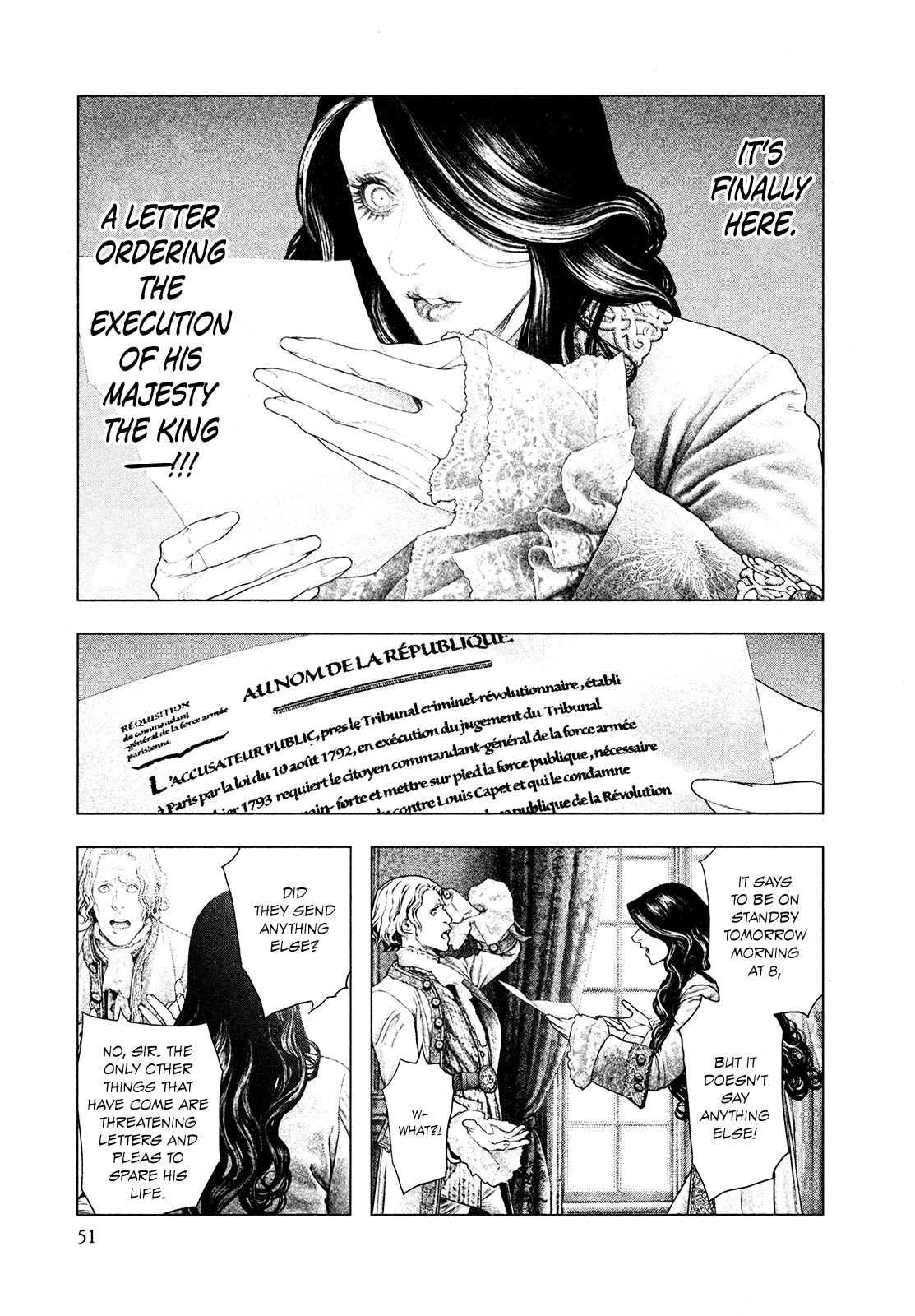 Innocent Rouge Chapter 59 page 16 - Chapter 59 - The Morning of Louis Capet's Execution (2)
