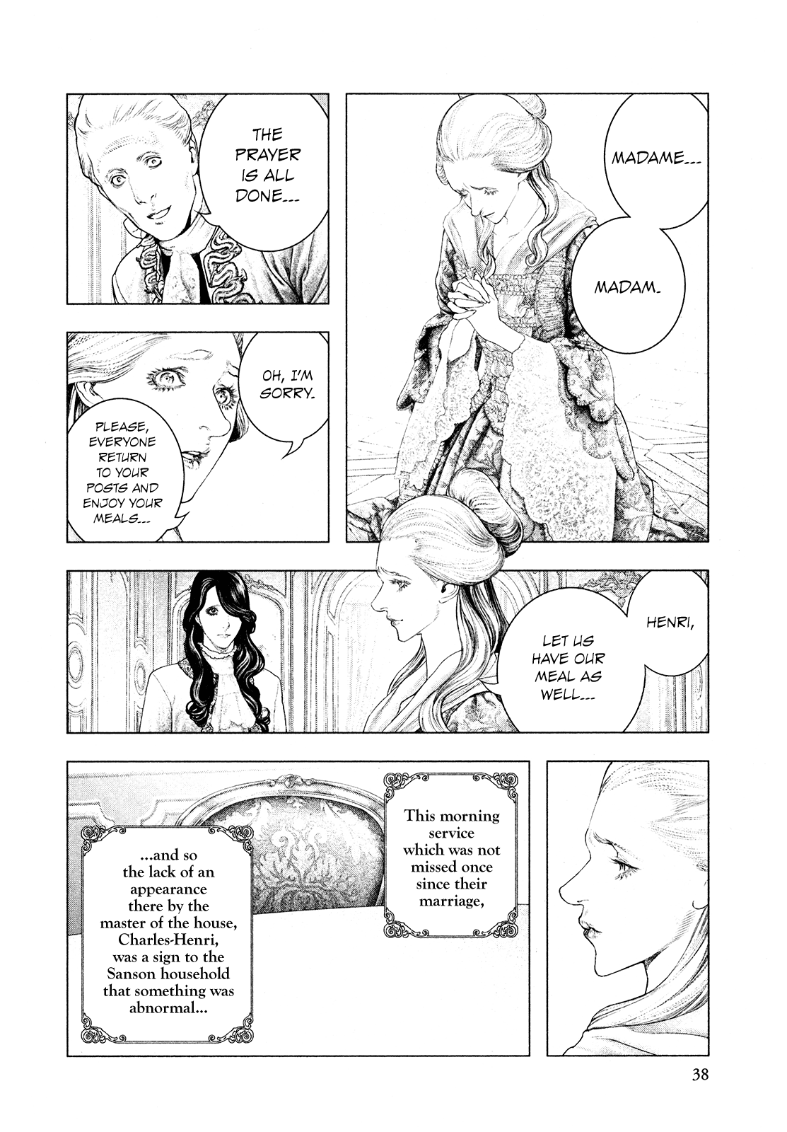 Innocent Rouge Chapter 59 page 4 - Chapter 59 - The Morning of Louis Capet's Execution (2)