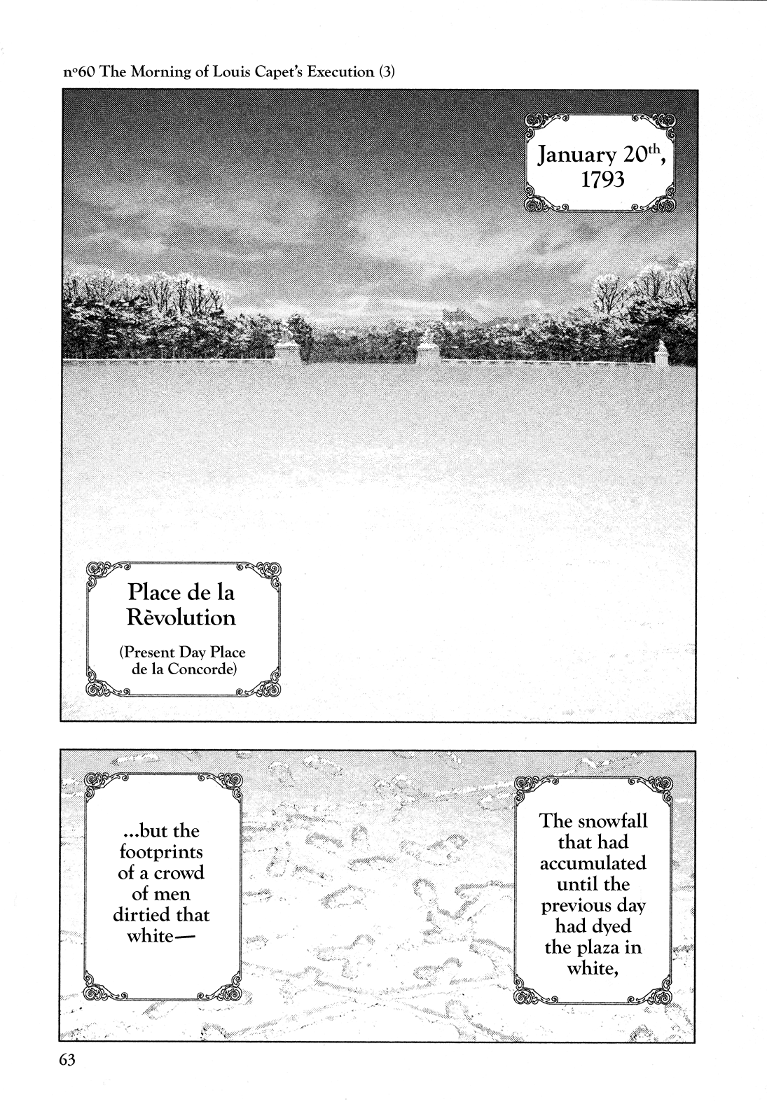 Innocent Rouge Chapter 60 page 1 - Chapter 60 - The Morning of Louis Capet's Execution (3)