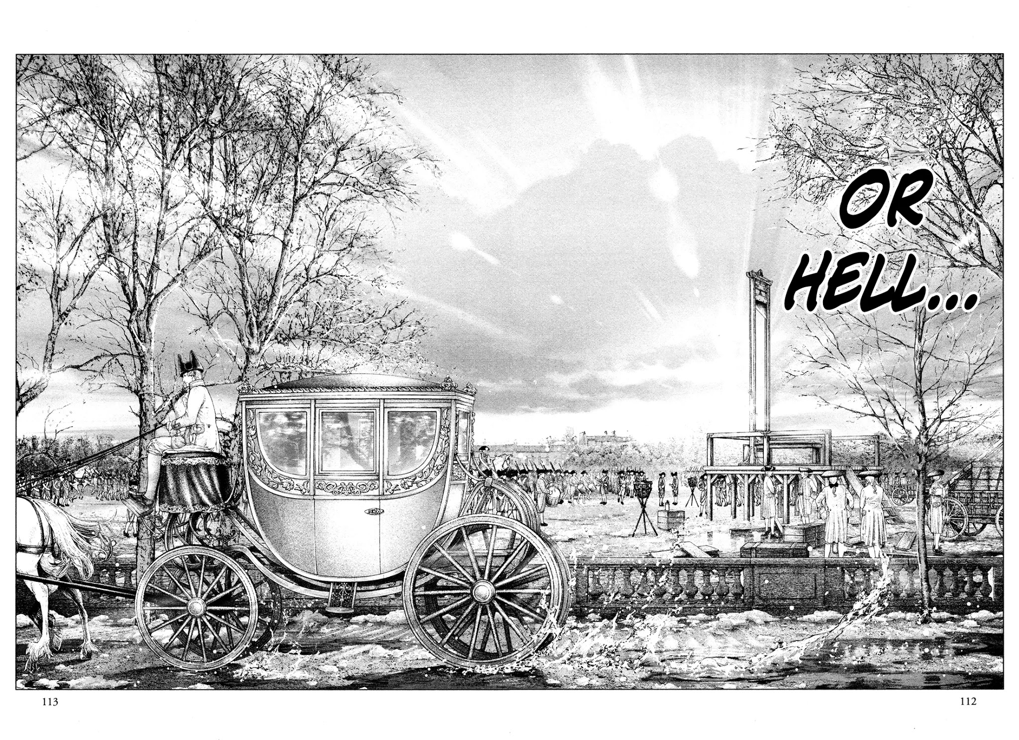 Innocent Rouge Chapter 61 page 22 - Chapter 61 - The Morning of Louis Capet's Execution (4)