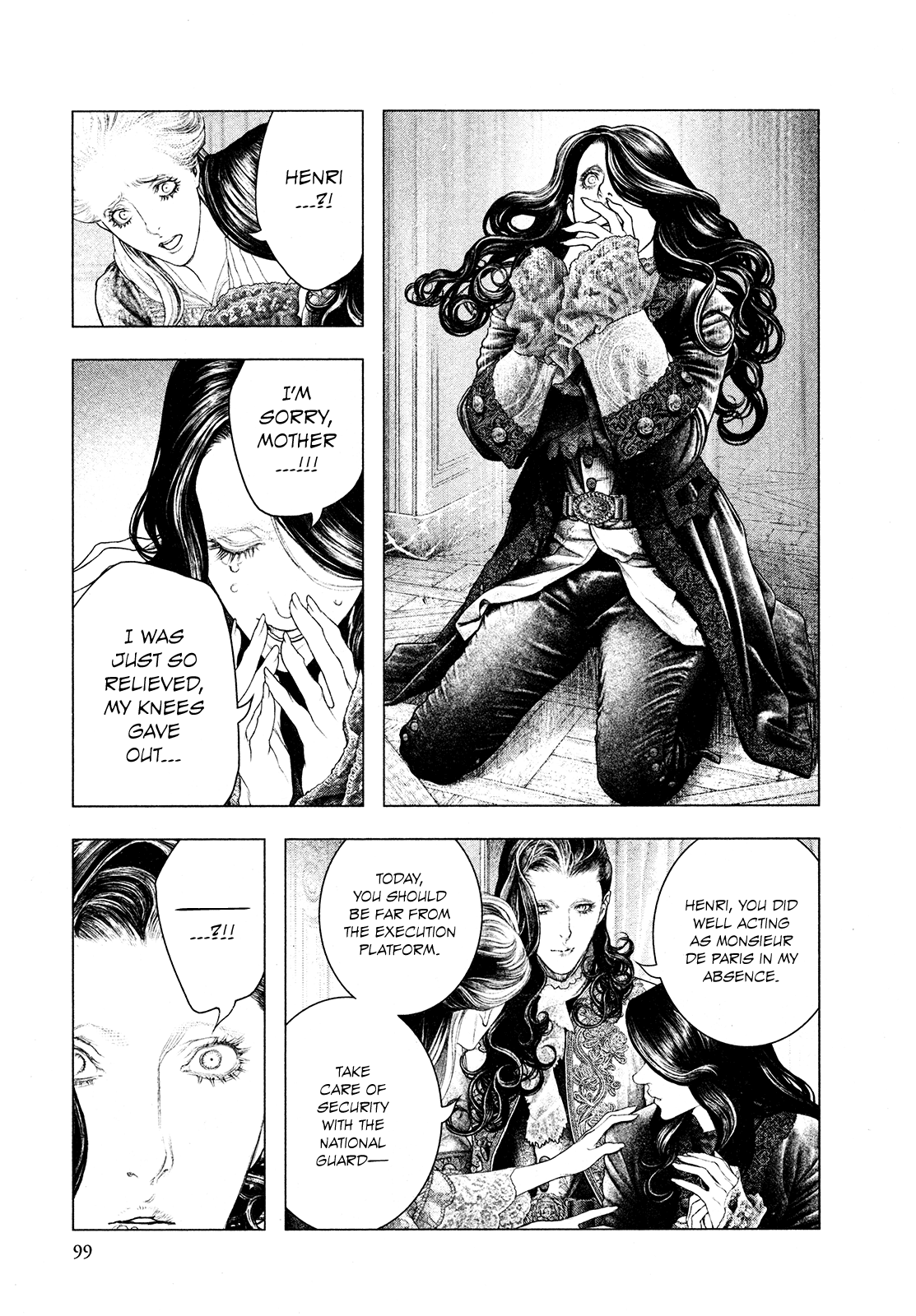 Innocent Rouge Chapter 61 page 9 - Chapter 61 - The Morning of Louis Capet's Execution (4)