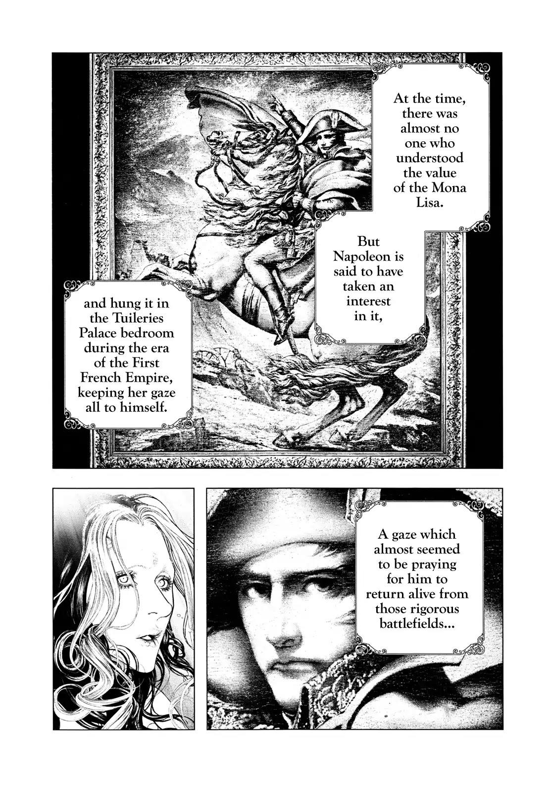 Innocent Rouge Chapter 64.5 page 24 - Gaiden - Queen Antoinette Visits the Mona Lisa