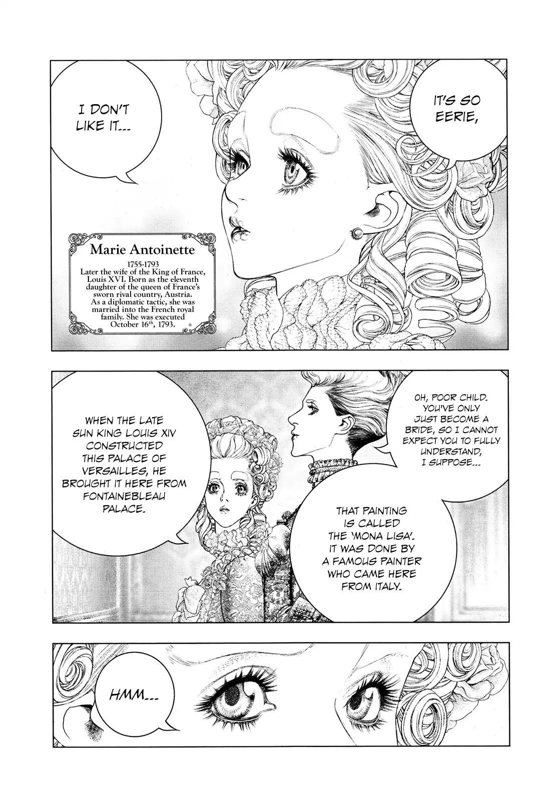 Innocent Rouge Chapter 64.5 page 9 - Gaiden - Queen Antoinette Visits the Mona Lisa
