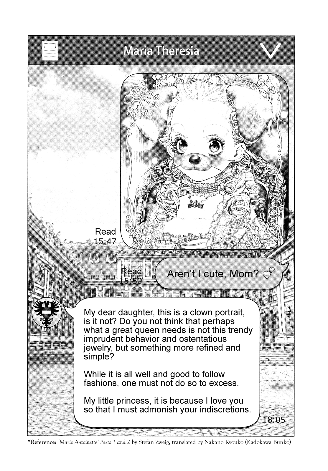 Innocent Rouge Chapter 70 page 11 - Chapter 70: The Rococo Funeral Procession ~The Flight to Varennes~ (1)