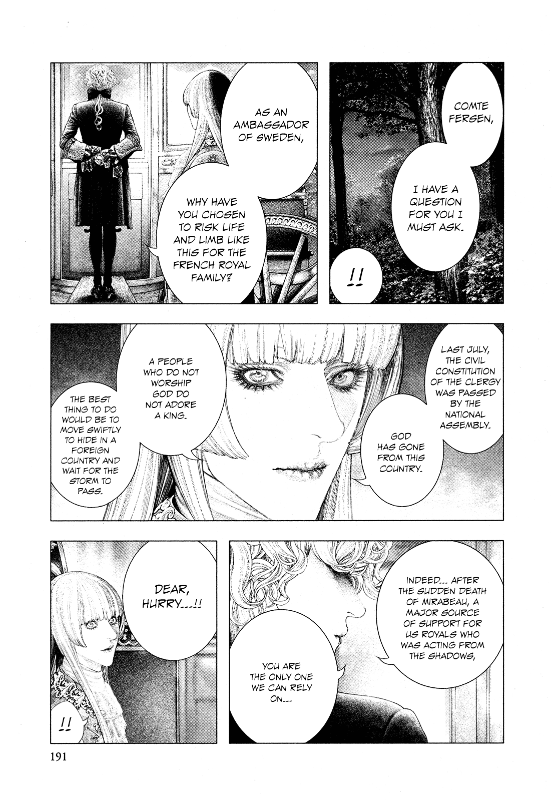 Innocent Rouge Chapter 71 page 14 - Chapter 71: The Rococo Funeral Procession ~The Flight to Varennes~ (2)