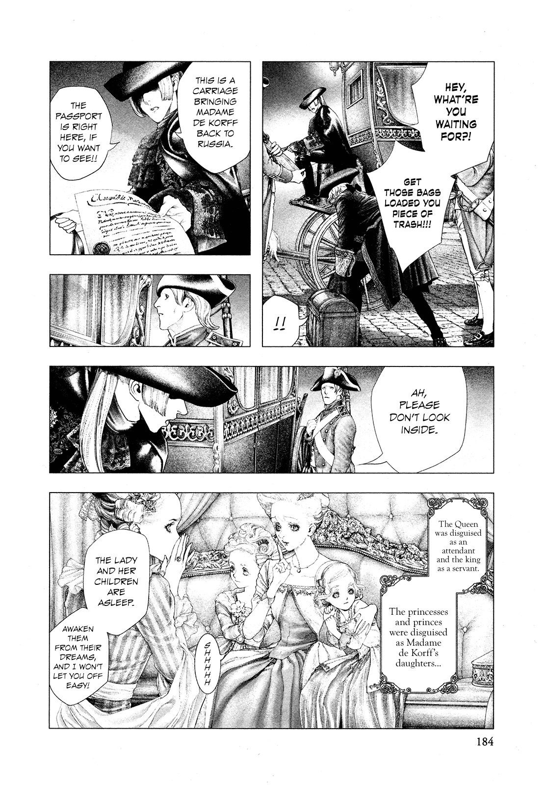 Innocent Rouge Chapter 71 page 8 - Chapter 71: The Rococo Funeral Procession ~The Flight to Varennes~ (2)