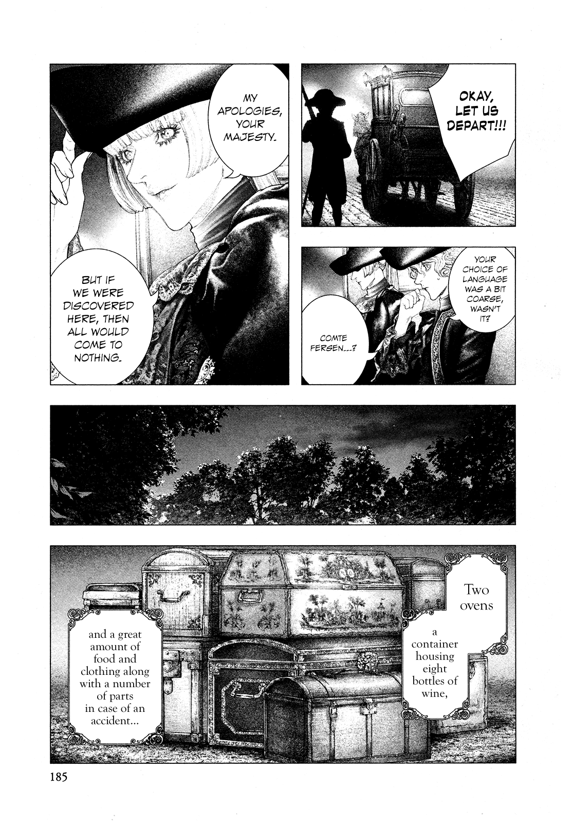 Innocent Rouge Chapter 71 page 9 - Chapter 71: The Rococo Funeral Procession ~The Flight to Varennes~ (2)