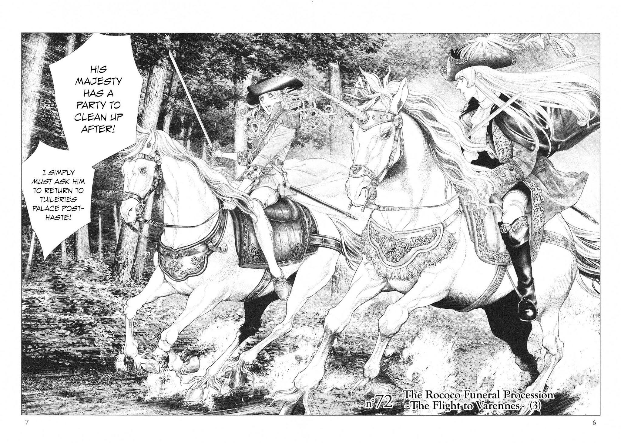 Innocent Rouge Chapter 72 page 9 - Chapter 72: The Rococo Funeral Procession ~The Flight to Varennes~ (3)