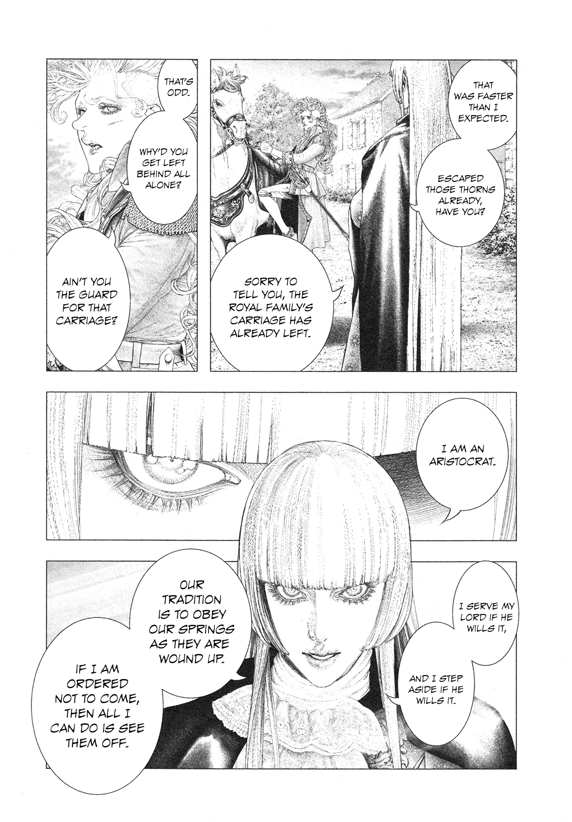 Innocent Rouge Chapter 73 page 15 - Chapter 73: The Rococo Funeral Procession ~The Flight to Varennes~ (4)