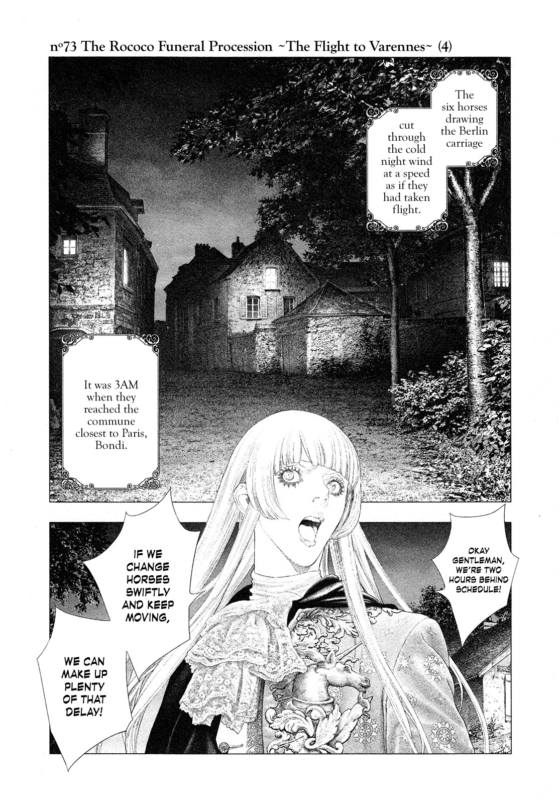 Innocent Rouge Chapter 73 page 2 - Chapter 73: The Rococo Funeral Procession ~The Flight to Varennes~ (4)