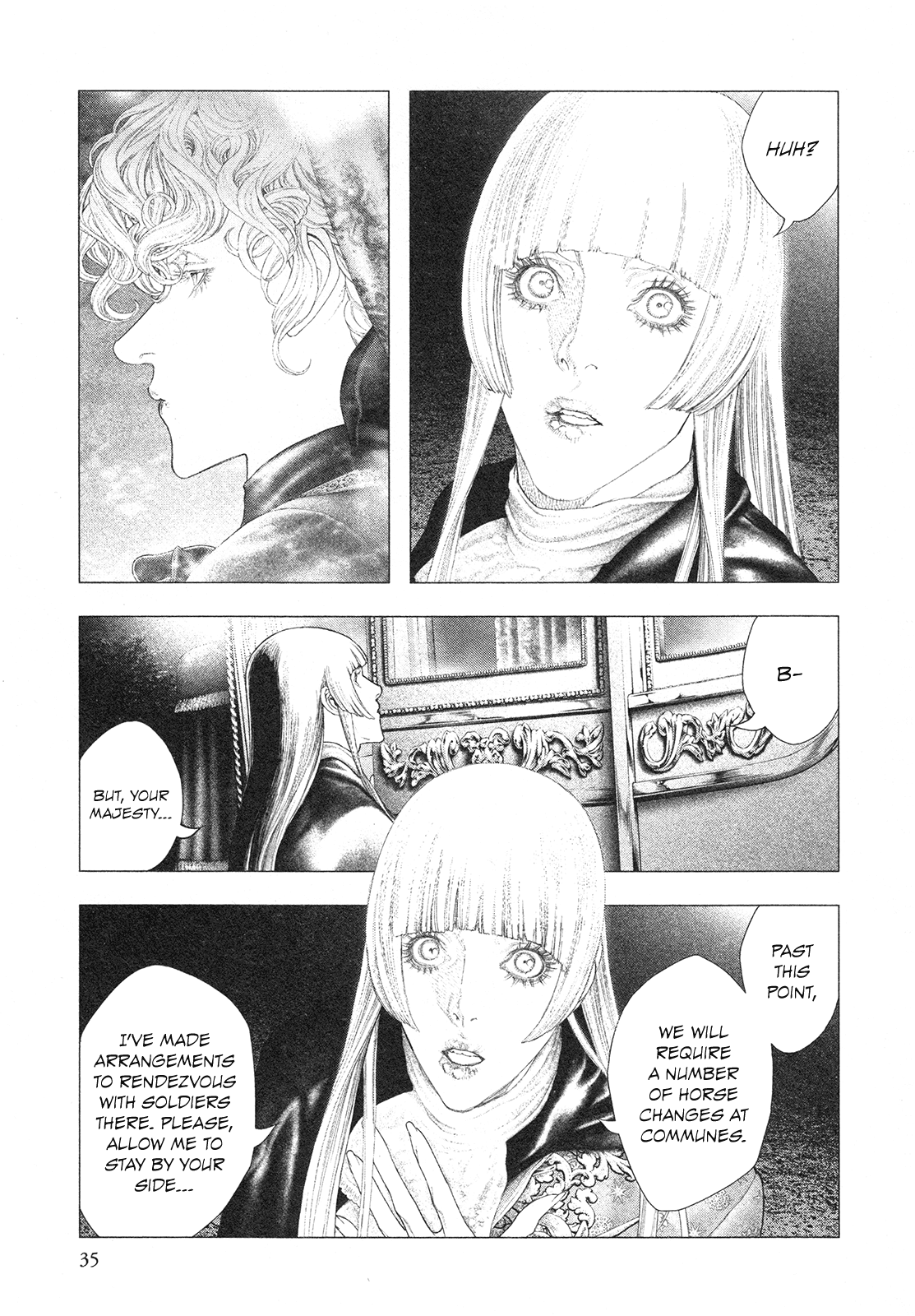 Innocent Rouge Chapter 73 page 4 - Chapter 73: The Rococo Funeral Procession ~The Flight to Varennes~ (4)