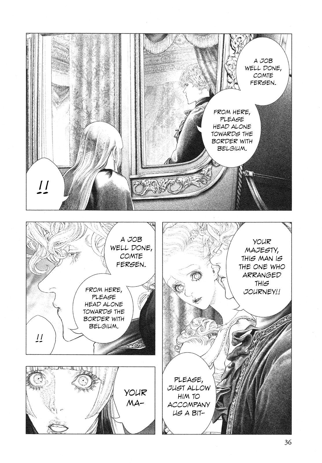 Innocent Rouge Chapter 73 page 5 - Chapter 73: The Rococo Funeral Procession ~The Flight to Varennes~ (4)