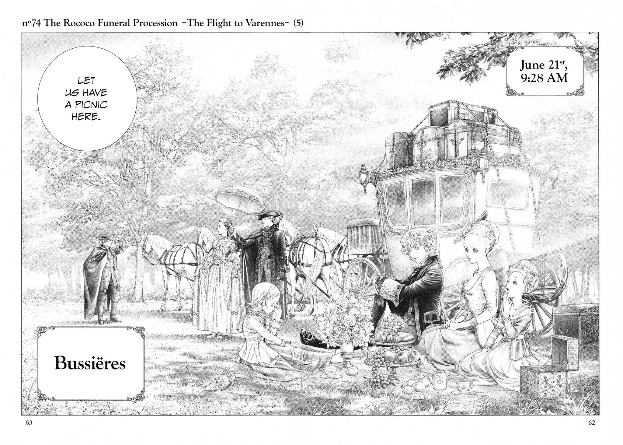 Innocent Rouge Chapter 74 page 2 - Chapter 74: The Rococo Funeral Procession ~The Flight to Varennes~ (5)