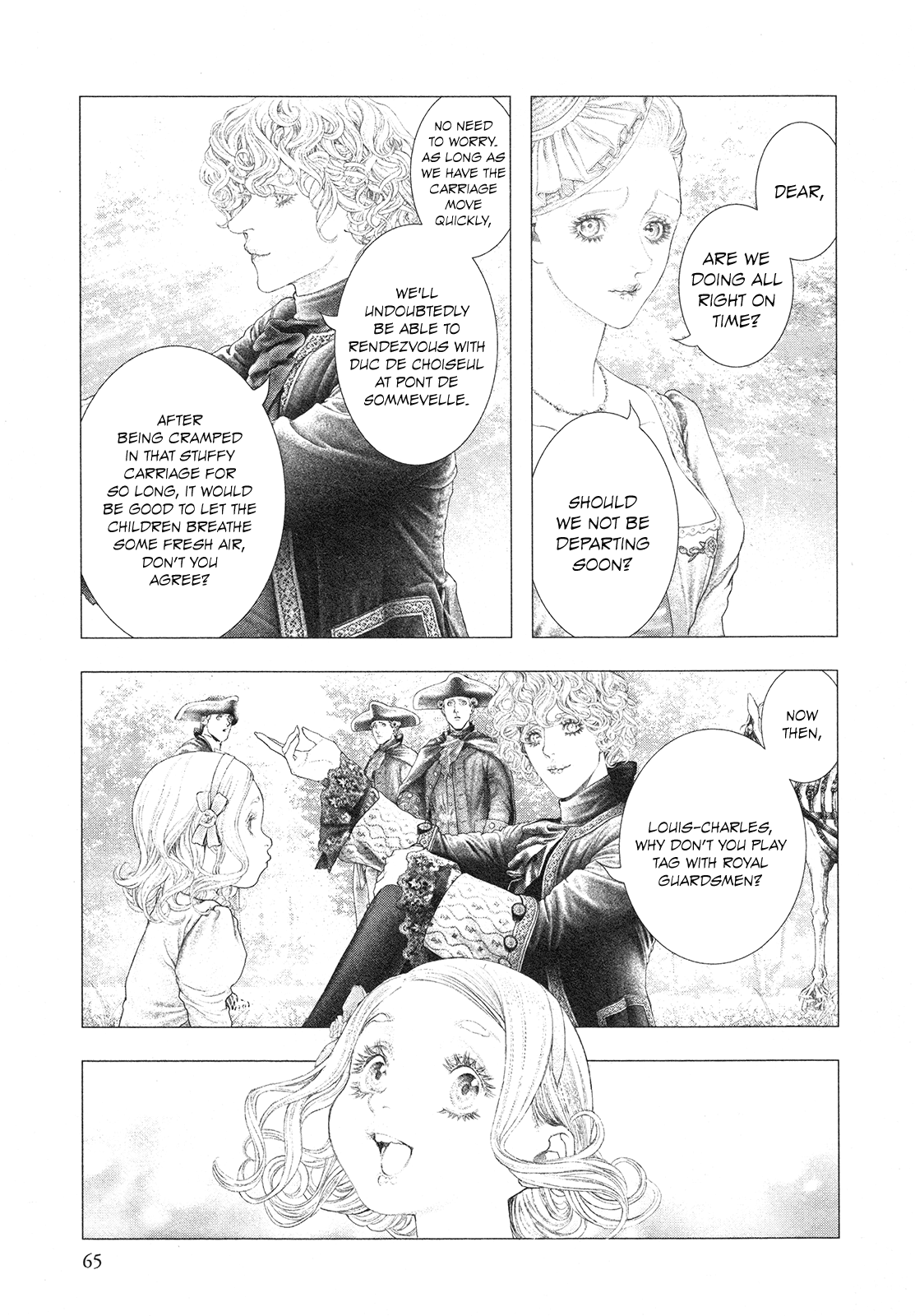 Innocent Rouge Chapter 74 page 4 - Chapter 74: The Rococo Funeral Procession ~The Flight to Varennes~ (5)