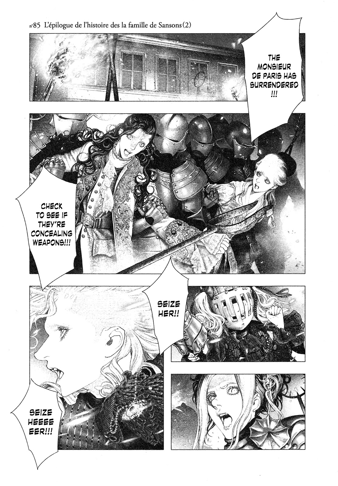 Innocent Rouge Chapter 85 page 1 - Chapter 85: L'epilogue de l'histoire des la famille de Sansons (2)
