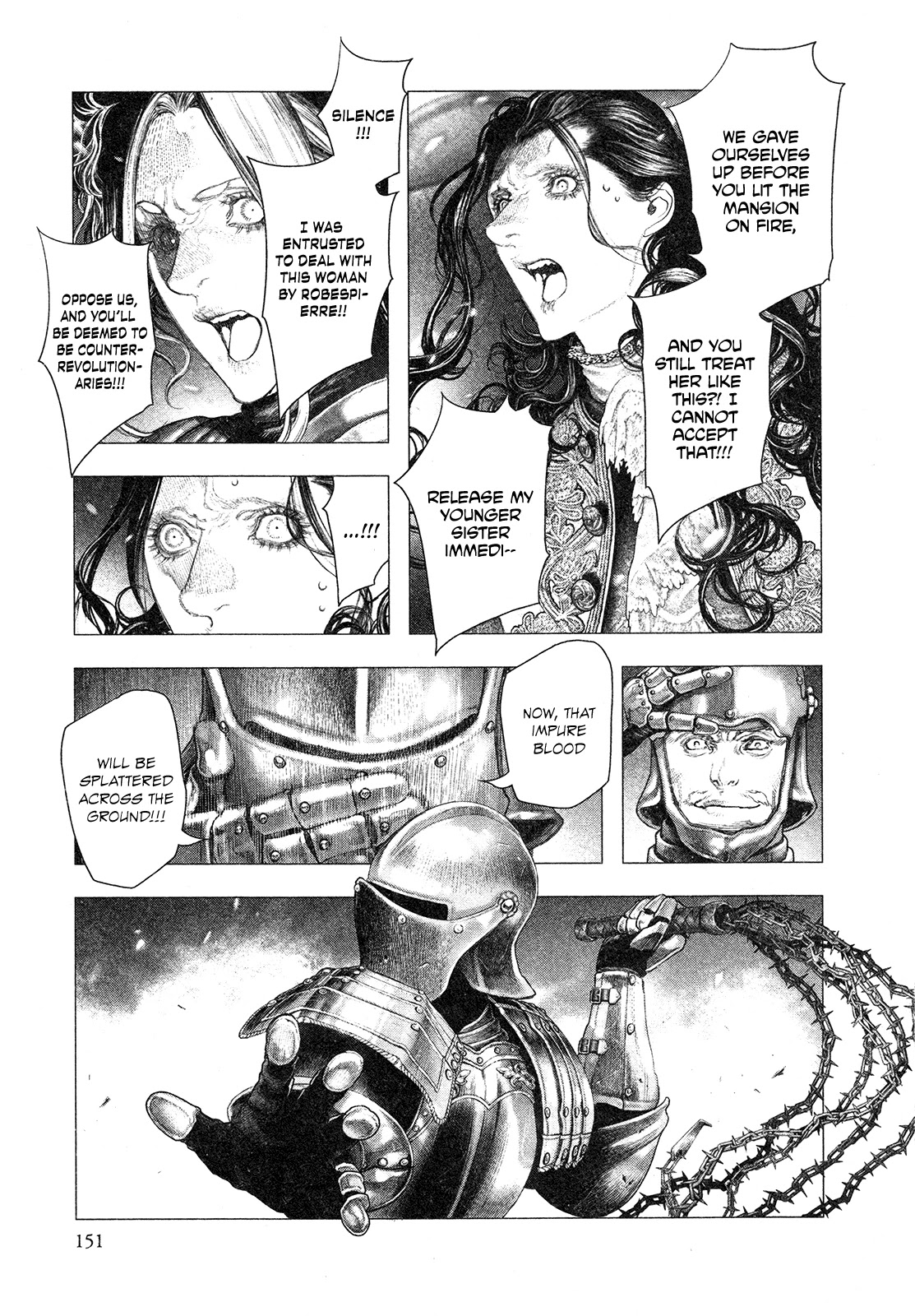 Innocent Rouge Chapter 85 page 5 - Chapter 85: L'epilogue de l'histoire des la famille de Sansons (2)