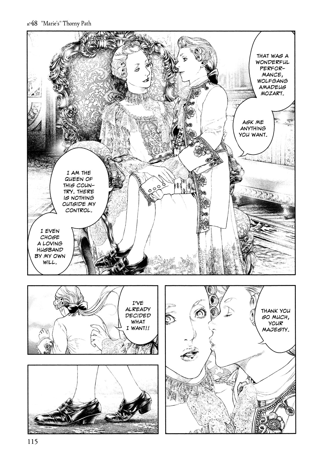 Innocent (SAKAMOTO Shinichi) Chapter 48 page 1 - Chapter 48 : "Marie's" Thorny Path