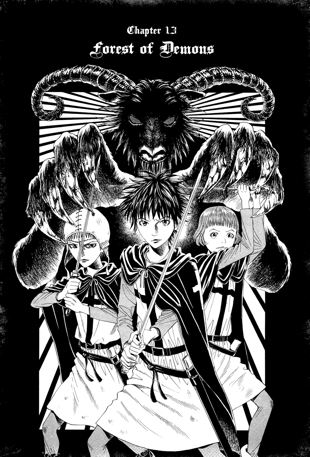 Innocents Shounen Juujigun Chapter 13 page 1 - Chapter 13: Forest of Demons
