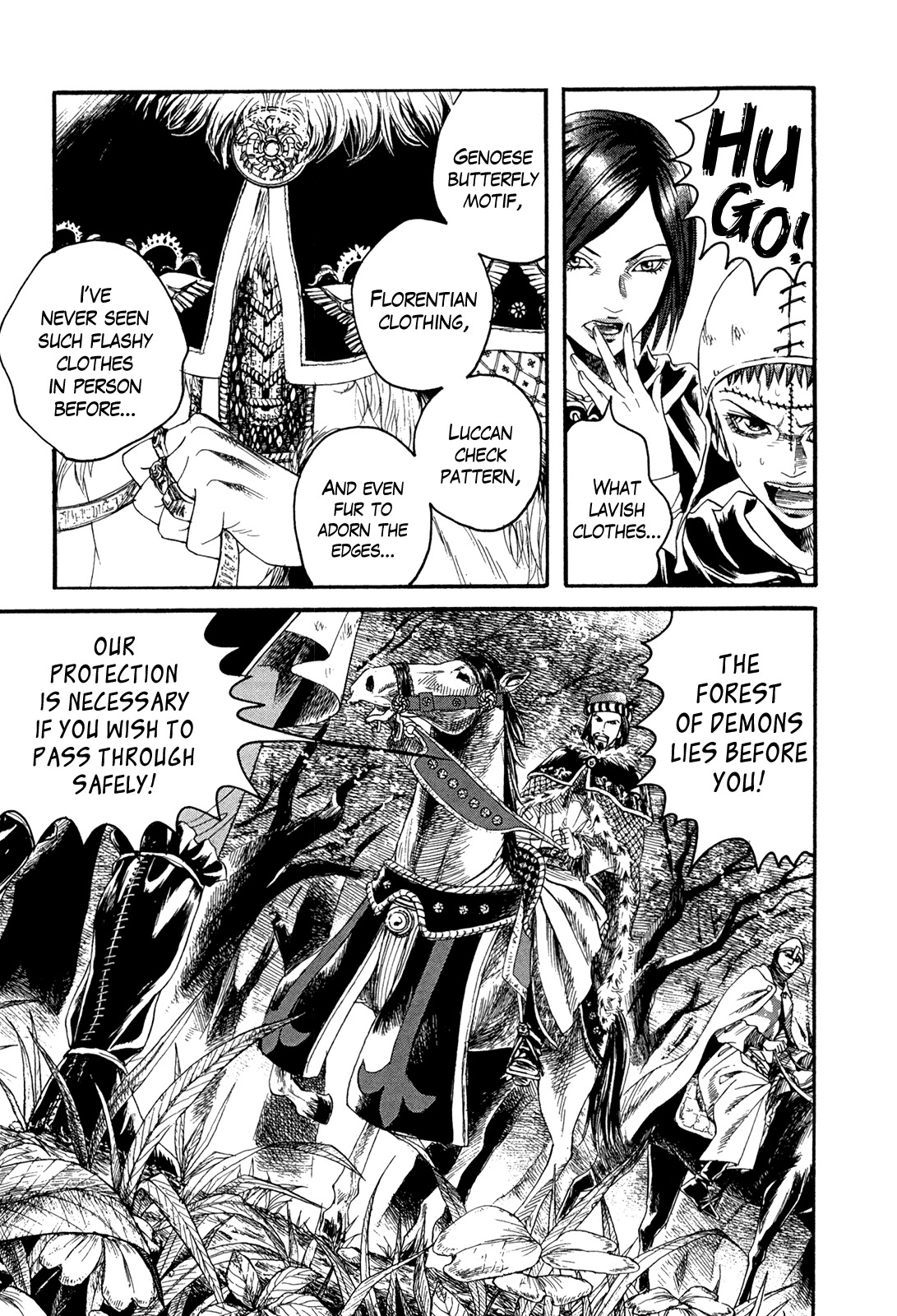 Innocents Shounen Juujigun Chapter 13 page 7 - Chapter 13: Forest of Demons