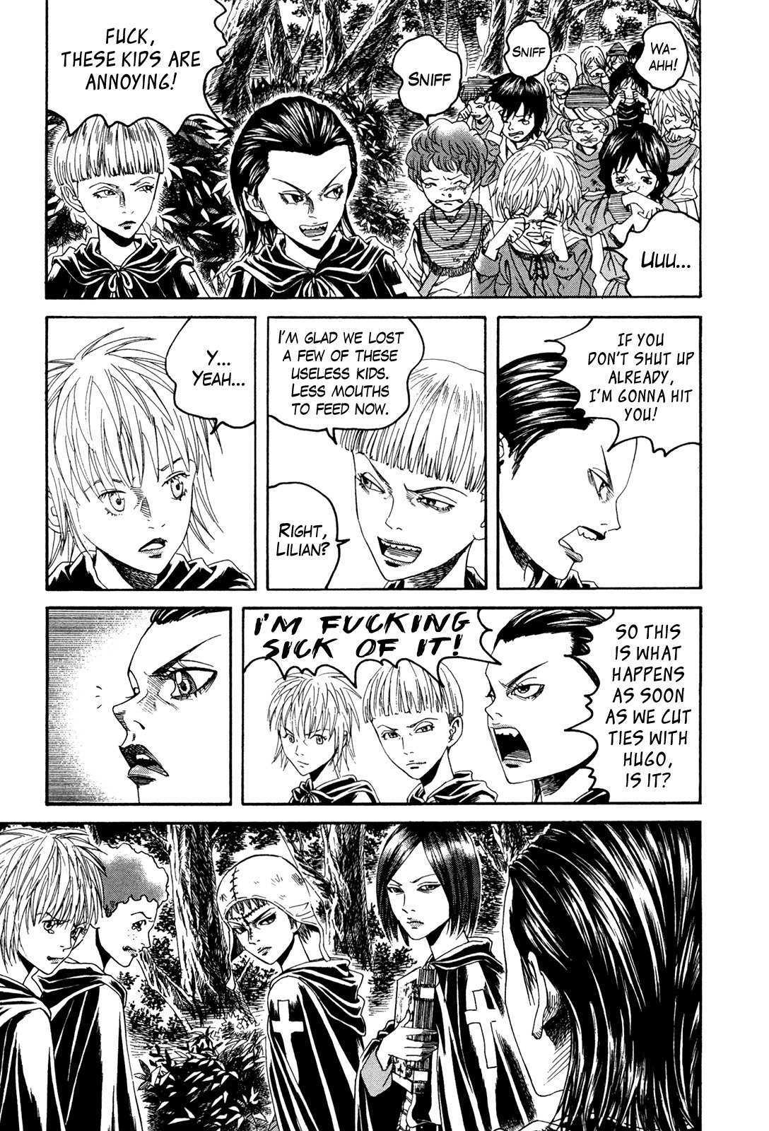 Innocents Shounen Juujigun Chapter 14 page 11 - Chapter 14: Village of Salvation