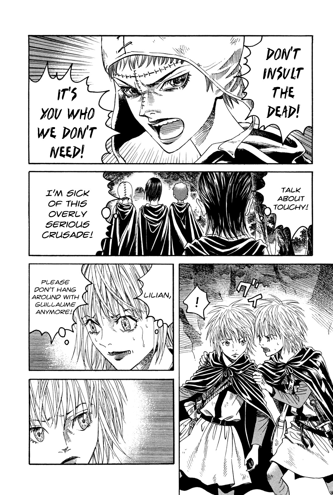 Innocents Shounen Juujigun Chapter 14 page 12 - Chapter 14: Village of Salvation
