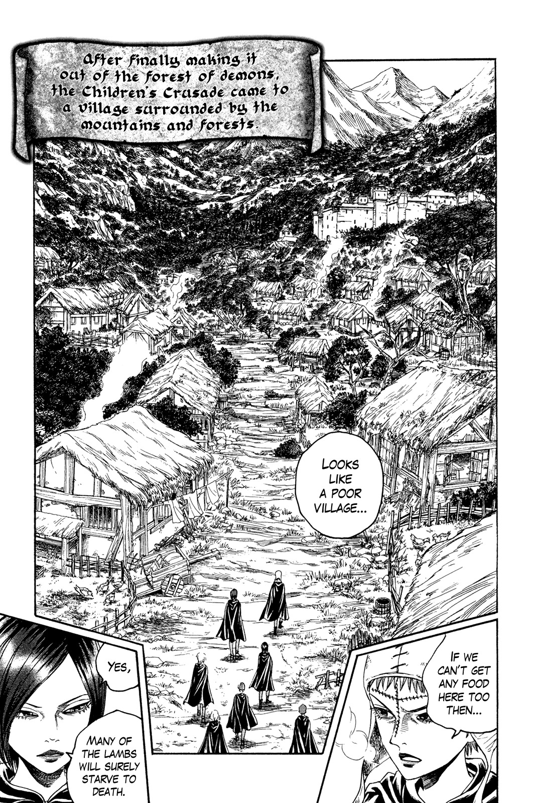 Innocents Shounen Juujigun Chapter 14 page 15 - Chapter 14: Village of Salvation