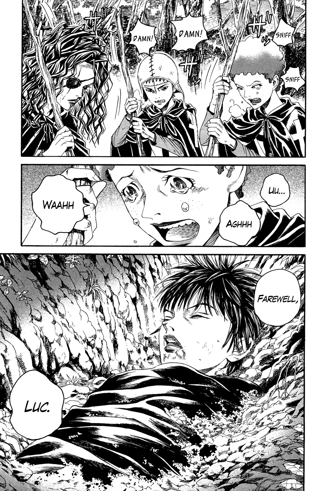 Innocents Shounen Juujigun Chapter 14 page 3 - Chapter 14: Village of Salvation