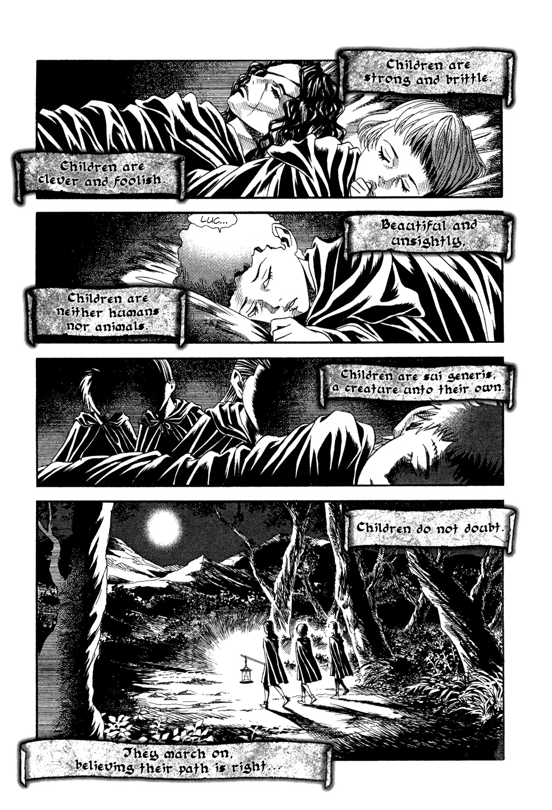 Innocents Shounen Juujigun Chapter 14 page 33 - Chapter 14: Village of Salvation