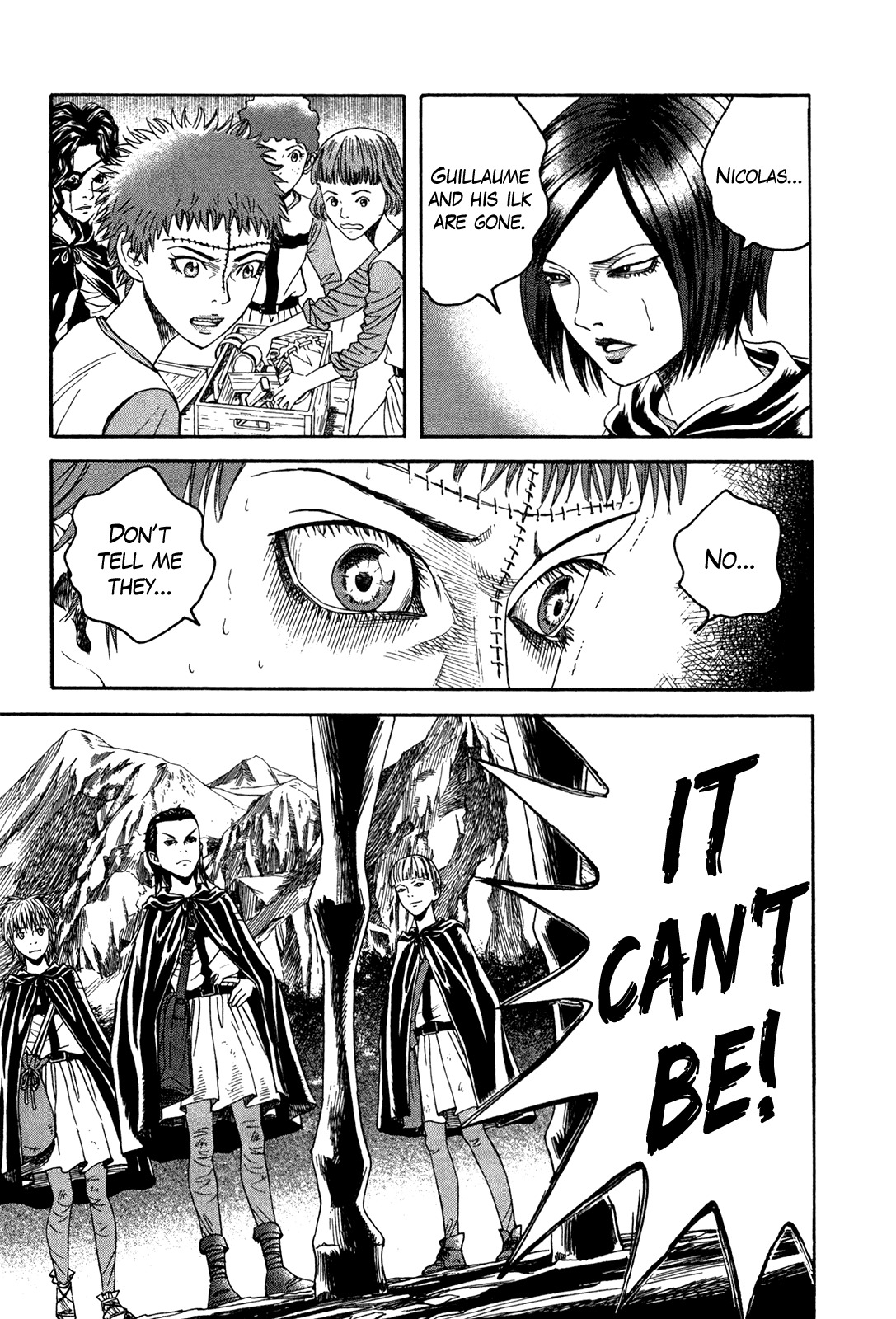Innocents Shounen Juujigun Chapter 14 page 35 - Chapter 14: Village of Salvation
