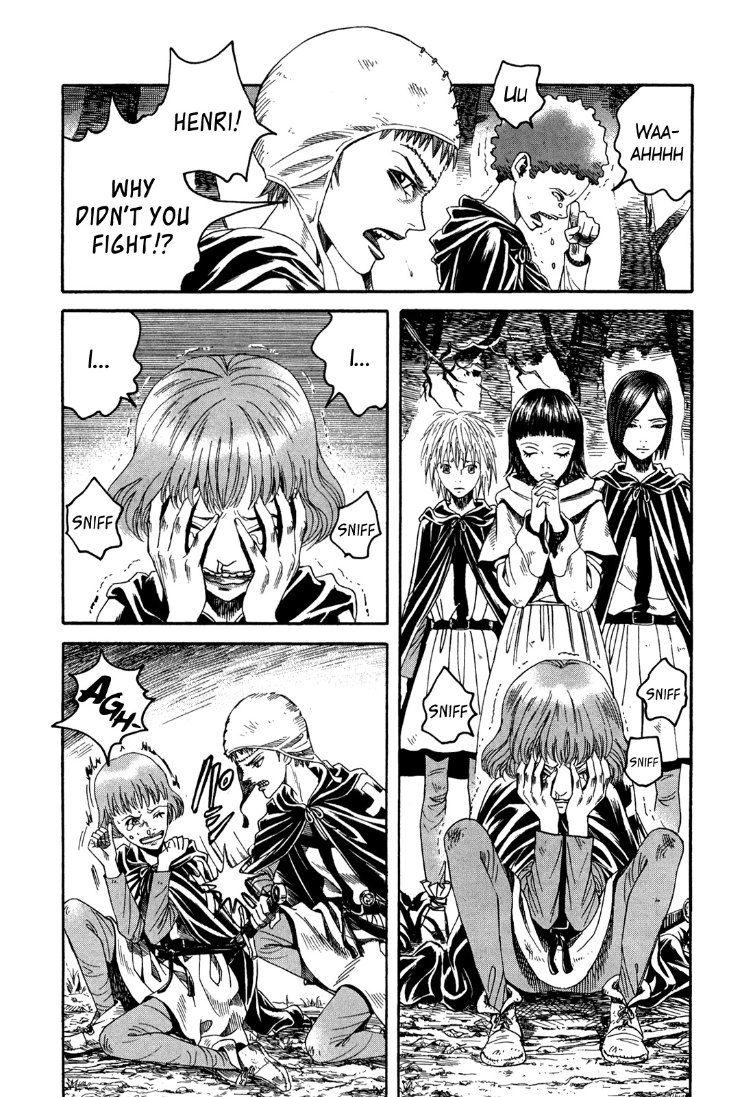 Innocents Shounen Juujigun Chapter 14 page 4 - Chapter 14: Village of Salvation