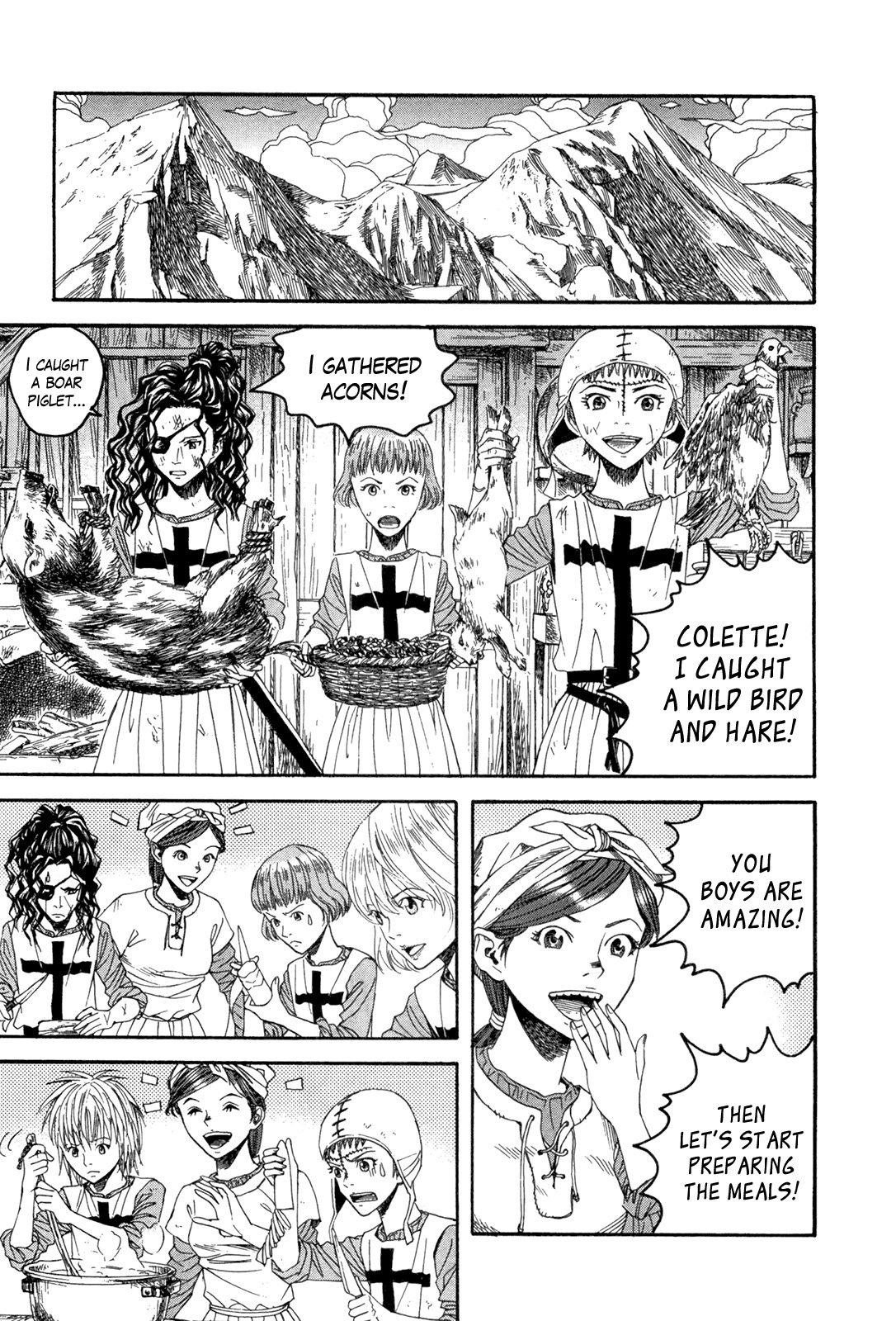 Innocents Shounen Juujigun Chapter 14 page 57 - Chapter 14: Village of Salvation