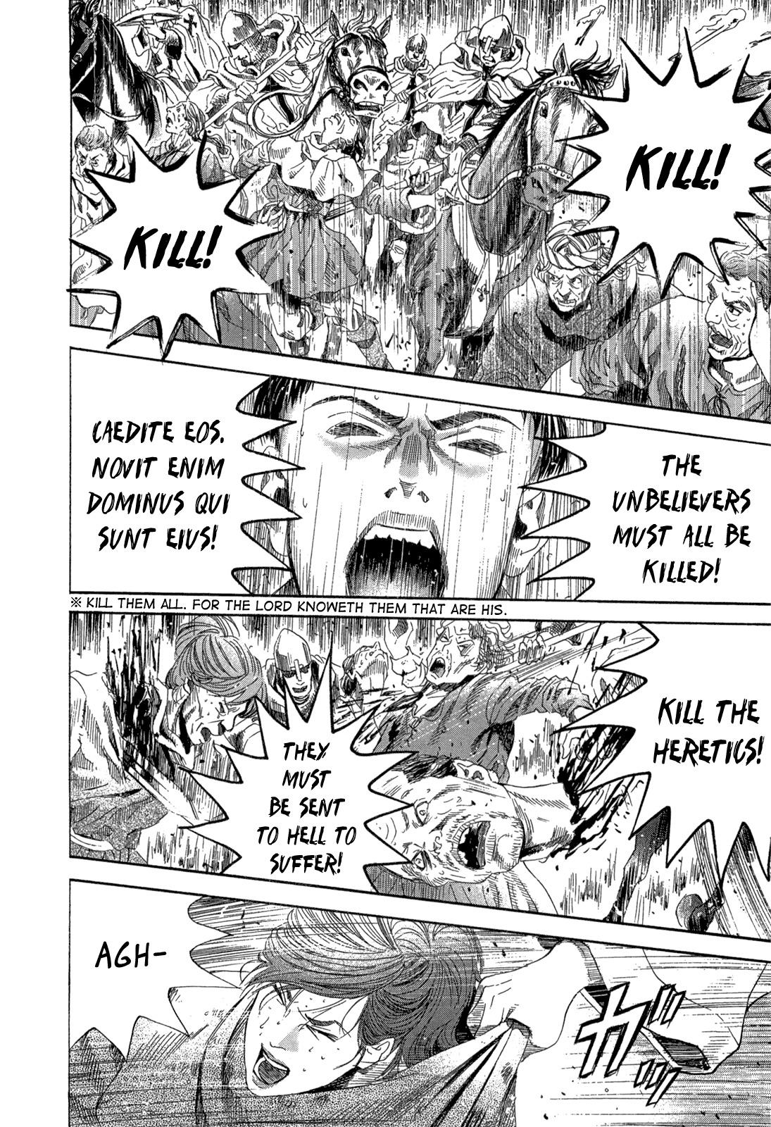 Innocents Shounen Juujigun Chapter 19 page 34 - Chapter 19: Divine Laughter