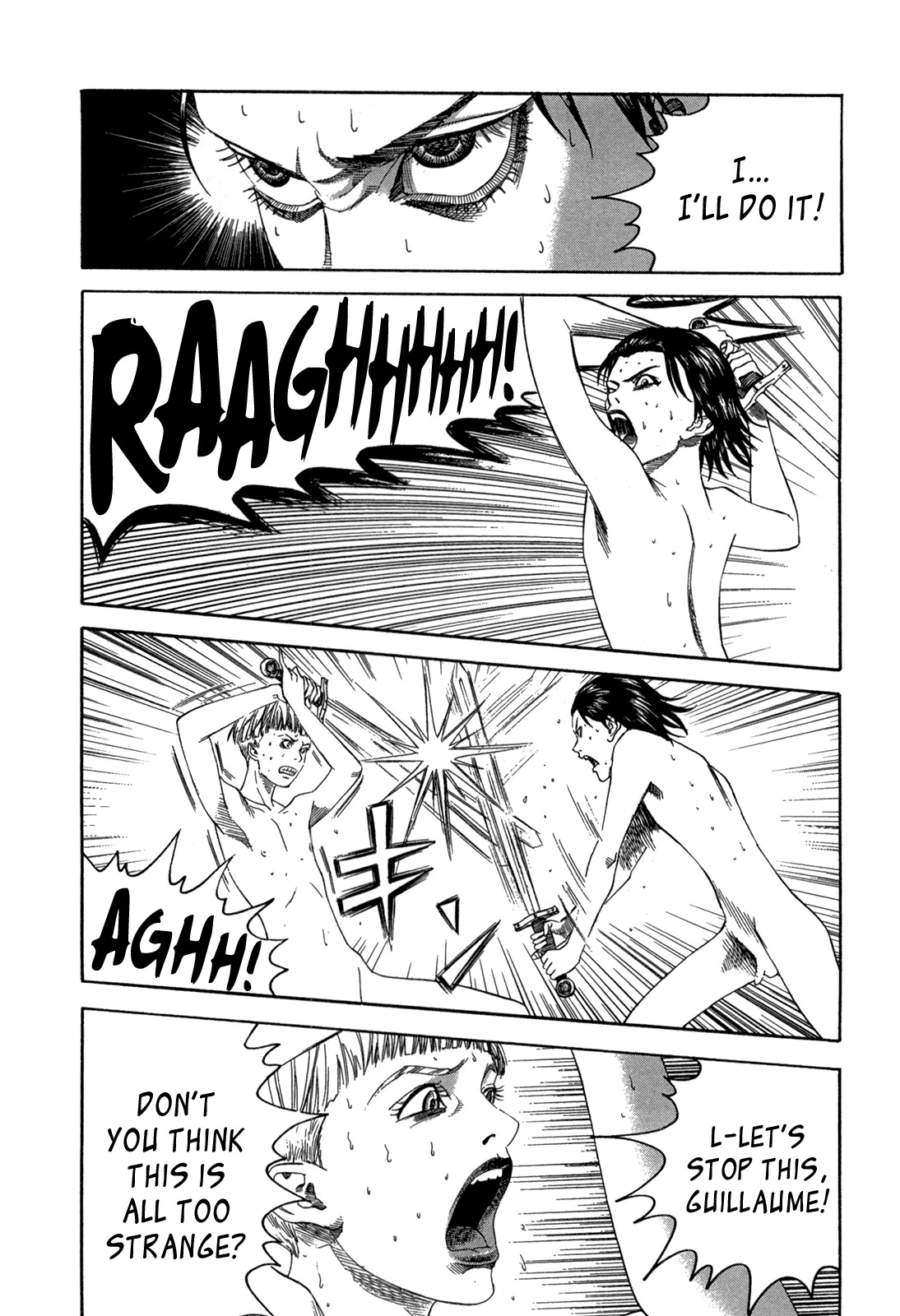 Innocents Shounen Juujigun Chapter 19 page 7 - Chapter 19: Divine Laughter