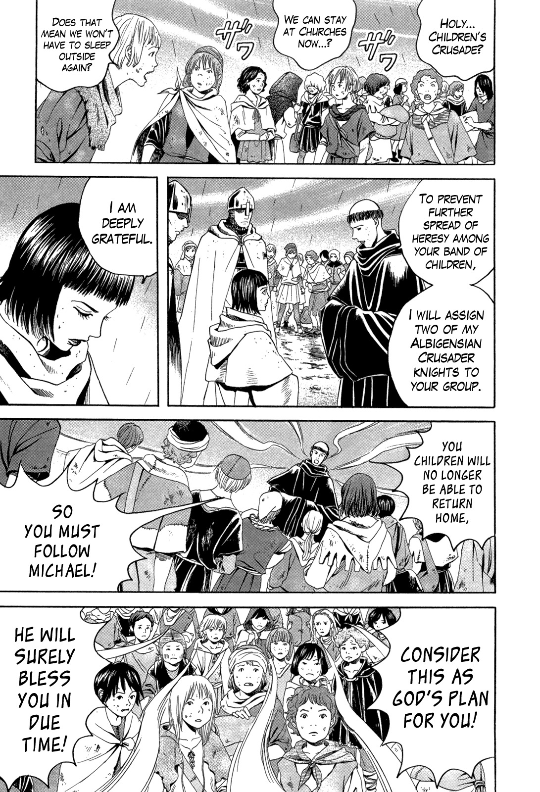 Innocents Shounen Juujigun Chapter 22 page 16 - Chapter 22: Étienne the Heretic