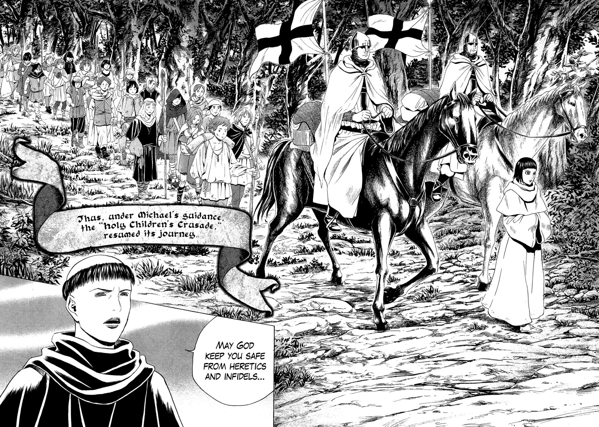 Innocents Shounen Juujigun Chapter 22 page 17 - Chapter 22: Étienne the Heretic