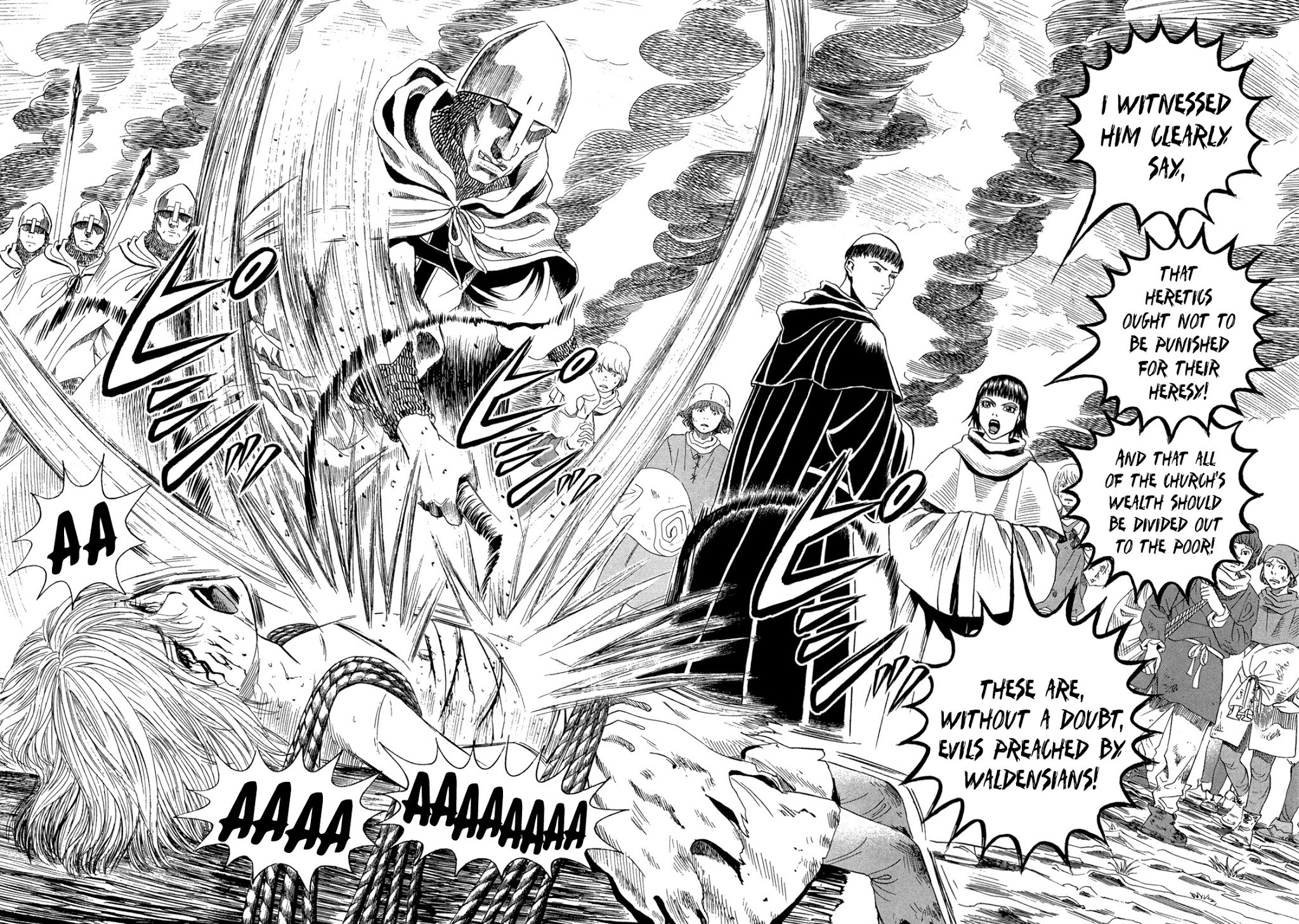Innocents Shounen Juujigun Chapter 22 page 4 - Chapter 22: Étienne the Heretic