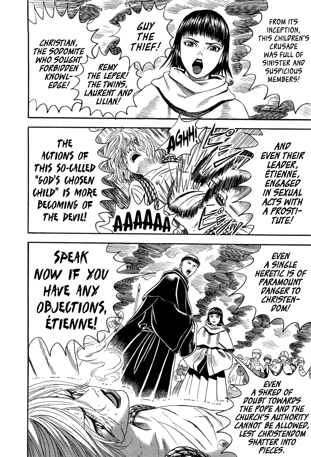Innocents Shounen Juujigun Chapter 22 page 5 - Chapter 22: Étienne the Heretic